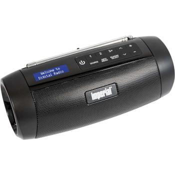 DABMAN GO DAB+ / FM Kompaktradio Schwarz - Imperial