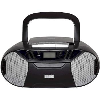 PBB 1 Kompakte tragbare Boombox mit CD-Player, Kassettendeck und UKW-Radio - Imperial
