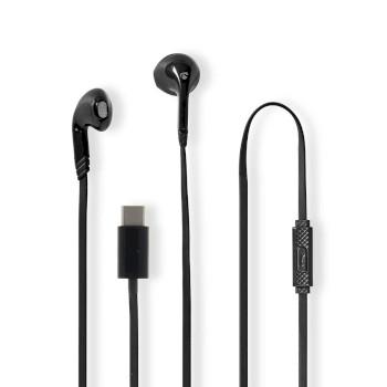 Kabelgebundenes Headset USB-C™ Kabellänge: 1,20 m Integrierte - Nedis