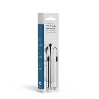 Kabelgebundenes Headset USB-C™ Kabellänge: 1,20 m Integrierte - Nedis