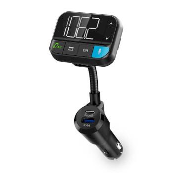 FM-Audiotransmitter für Auto Schwanenhals Freisprechen 2  - Nedis