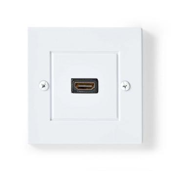 HDMI™ Wandanschlussdose 1x HDMI™ Buchse 4K@60Hz HDMI™ Ausgang - Nedis