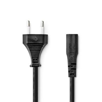 Stromkabel Euro Male IEC-320-C1 Gerade Gerade Vernickelt 2,00 m - Nedis