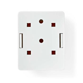 Netzwerk-Wanddose Aufputz 1 Port(s) UTP CAT6 Gerade Female Gold - Nedis