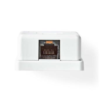Netzwerk-Wanddose Aufputz 1 Port(s) UTP CAT6 Gerade Female Gold - Nedis