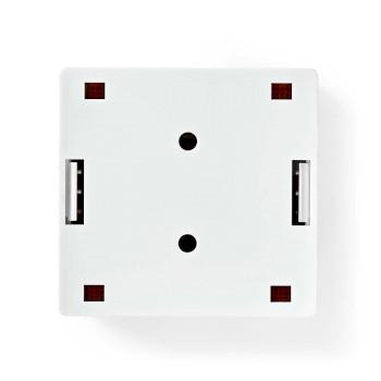 Netzwerk-Wanddose Aufputz 2 Port(s) STP CAT6 Gerade Female Gold - Nedis