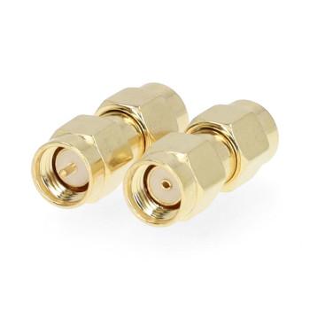SMA-Adapter SMA Stecker umgekehrte Polarität SMA Stecker Vergoldet 50 Ohm - Nedis