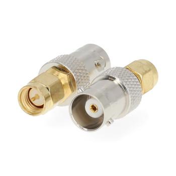 SMA-Adapter SMA Stecker BNC Buchse Vergoldet 50 Ohm Gerade Kupfer - Nedis