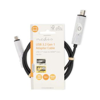 USB-C™ Adapter USB 3.2 Gen 1 USB-C™ Stecker HDMI™ Anschluss - Nedis
