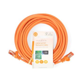 CAT6 Netzwerkkabel RJ45 Male RJ45 Male S/FTP 10,0 m Rund LSZH - Nedis