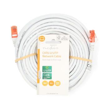 CAT6 Netzwerkkabel RJ45 Male RJ45 Male U/UTP 15,0 m Rund PVC - Nedis