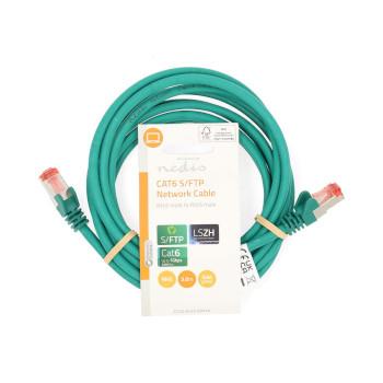 CAT6 Netzwerkkabel RJ45 Male RJ45 Male S/FTP 3,00 m Rund LSZH - Nedis