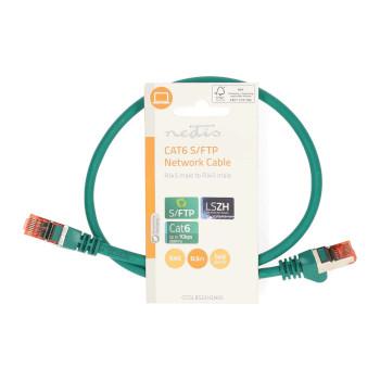 CAT6 Netzwerkkabel RJ45 Male RJ45 Male S/FTP 0,50 m Rund LSZH - Nedis