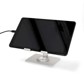 Tabletständer Ständer Dreh- und schwenkbar Silber - Nedis