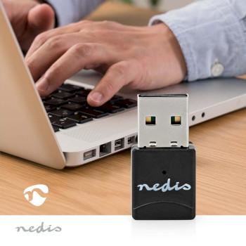 Netzwerk-Dongle Wi-Fi AC600 2,4/5 GHz (Dual Band) USB2.0 - Nedis
