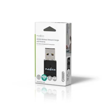 Netzwerk-Dongle Wi-Fi AC600 2,4/5 GHz (Dual Band) USB2.0 - Nedis