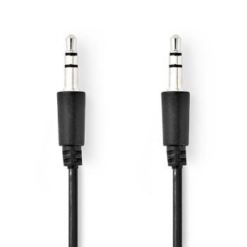 Stereo-Audiokabel 3,5 mm Male 3,5 mm Male Vernickelt 1,00 m Rund - Nedis