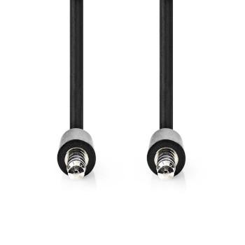 Stereo-Audiokabel 3,5 mm Male 3,5 mm Male Vernickelt 1,00 m Rund - Nedis