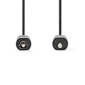 Optisches Audiokabel TosLink Male Mini-Toslink 1,00 m Rund PVC - Nedis