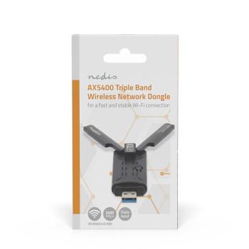 Netzwerk-Dongle Wi-Fi AX5400 2,4/5/6 GHz (Triple Band) USB3.0 - Nedis