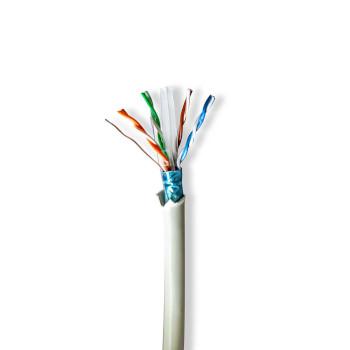 Netzwerkkabelrolle CAT6 Litzen F/UTP Kupfer 50,0 m Innenbereich - Nedis