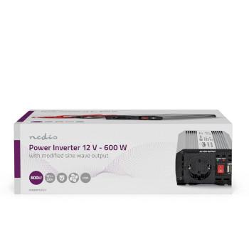 Wechselrichter Modifizierte Sinuswelle Eingangsspannung: 12 V DC Gerät - Nedis