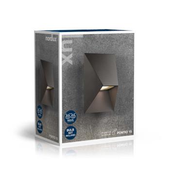 Pontio 15 Wandleuchte Schwarz - Nordlux