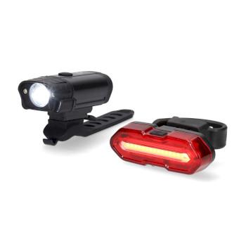 Fahrradlampe Batteriebetrieben 5 V DC 3 W Inkl. Batterie(n) - Nedis