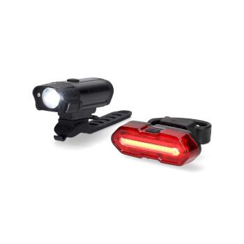 Fahrradlampe Batteriebetrieben 5 V DC 3 W Inkl. Batterie(n) - Nedis