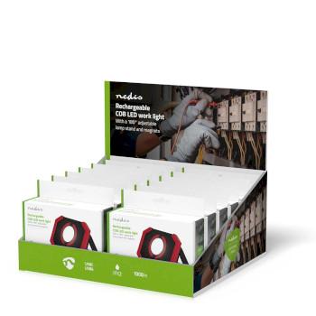 Arbeitsleuchte 10 W Batteriebetrieben 5 V DC N/A Wiederaufladbar Leuchtdauer: - Nedis
