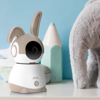 WiFi-Babyphone mit Kamera Weiß/Taupe - Alecto
