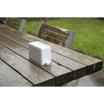 Wetterstation mit drahtlosem Sensor Schwarz / Grau - Alecto