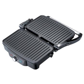 Panini-/Tischgrill 1600W Schwarz/Edelstahlgehäuse - MELISSA