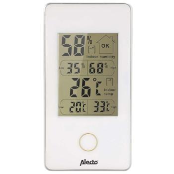 Digitale Innenthermometer weiß - Alecto