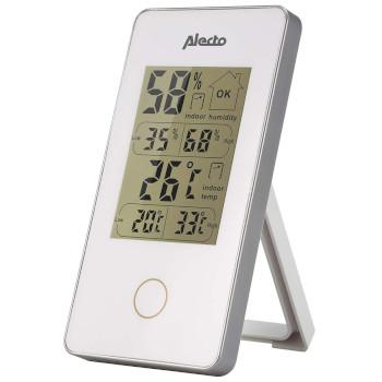 Digitale Innenthermometer weiß - Alecto