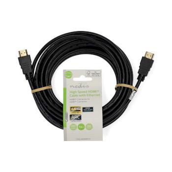 Highspeed HDMI™-Kabel mit Ethernet HDMI™-Stecker HDMI™ - Nedis