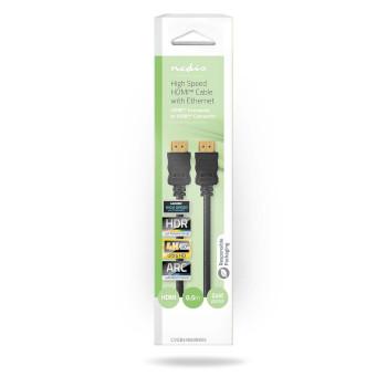 Highspeed HDMI™-Kabel mit Ethernet HDMI™-Stecker HDMI™ - Nedis