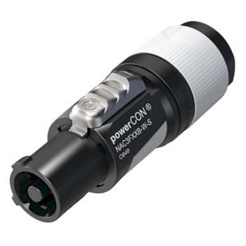 NAC3FXXB-W-S verriegelbare AC-Netzkabel-Steckverbinder - Neutrik