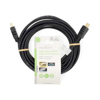 Highspeed HDMI™-Kabel mit Ethernet HDMI™-Stecker HDMI™ - Nedis