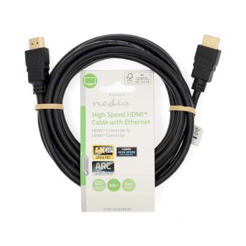 Highspeed HDMI™-Kabel mit Ethernet HDMI™-Stecker HDMI™ - Nedis