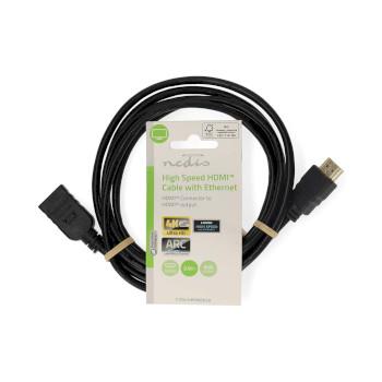 Highspeed HDMI™-Kabel mit Ethernet HDMI™-Stecker HDMI™ - Nedis