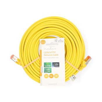 CAT6 Netzwerkkabel RJ45 Male RJ45 Male S/FTP 15,0 m Rund LSZH - Nedis
