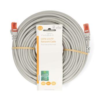 CAT6 Netzwerkkabel RJ45 Stecker RJ45 Stecker U/UTP 30,0 m Rund PVC - Nedis