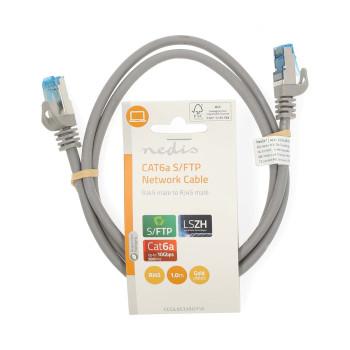 CAT6a Netzwerkkabel S/FTP RJ45 Stecker RJ45 Stecker 1,00 m Snagless - Nedis