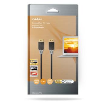 DisplayPort-Kabel DisplayPort Stecker DisplayPort Stecker 8K@60Hz - Nedis