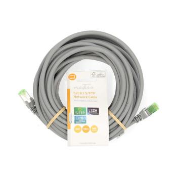 Cat 8.1 Netzwerkkabel S/FTP RJ45 Stecker RJ45 Stecker 10,0 m Rund - Nedis