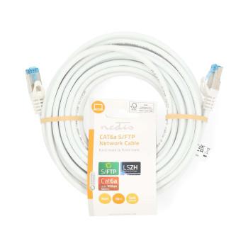 CAT6a Netzwerkkabel S/FTP RJ45 Stecker RJ45 Stecker 10,0 m Snagless - Nedis