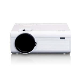 LCD-Projektor mit hoher Auflösung, unterstützt Full HD 1080P Inhalte Weiß - Lenco