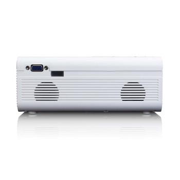 LCD-Projektor mit hoher Auflösung, unterstützt Full HD 1080P Inhalte Weiß - Lenco