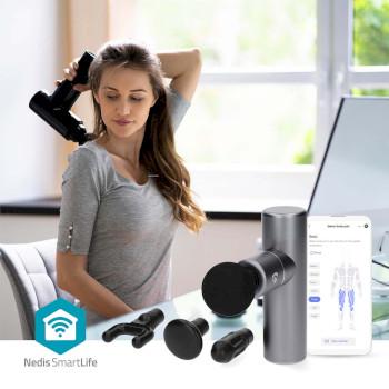SmartLife Sportmassagepistole Akkubetrieben N/A Wiederaufladbar 5 Massage - Nedis